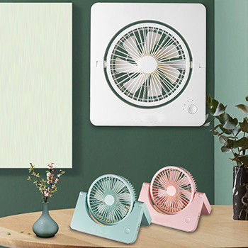 Het bureau installeert de Navulbare Mini Fan With gelijkstroom Motor Mesh Removable van USB